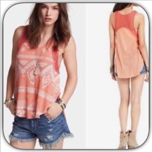 Free People Apricot top✨NEW✨Condition